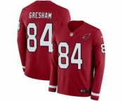 Youth Nike Arizona Cardinals #84 Jermaine Gresham Limited Red Therma Long Sleeve NFL Jersey