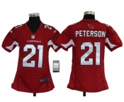 nike youth nfl jerseys arizona cardinals #21 peterson red[nike]