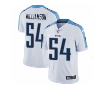 Men's Nike Tennessee Titans #54 Avery Williamson Vapor Untouchable Limited White NFL Jersey