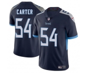 Men's Tennessee Titans #54 Lorenzo Carter Navy 2025 Vapor Untouchable Football Stitched Jersey