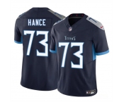 Men's Tennessee Titans #73 Blake Hance Navy 2025 F.U.S.E. Vapor Limited Football Stitched Jersey