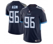 Men's Tennessee Titans #96 McTelvin Agim Navy 2025 Vapor Untouchable Football Stitched Jersey