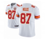 Kansas City Chiefs #87 Travis Kelce White 2021 Super Bowl LV Jersey Kansas City Chiefs #87 Travis Kelce White 2021 Super Bowl LV Jersey