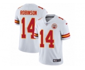 Men Nike Kansas City Chiefs #14 Demarcus Robinson White Vapor Untouchable Limited Player NFL Jersey
