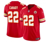 Men’s Kansas City Chiefs #22 Jadon Canady Red 2026 Draft F.U.S.E. Vapor Untouchable Limited Football Stitched Jersey Men’s Kansas City Chiefs #22 Jadon Canady Red 2026 Draft F.U.S.E. Vapor Untouchable Limited Football Stitched Jersey