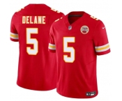 Men’s Kansas City Chiefs #5 Mansoor Delane Red 2026 Draft F.U.S.E. Vapor Untouchable Limited Football Stitched Jersey Men’s Kansas City Chiefs #5 Mansoor Delane Red 2026 Draft F.U.S.E. Vapor Untouchable Limited Football Stitched Jersey