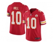 Men's Nike Kansas City Chiefs #10 Tyreek Hill Limited Red Rush NFL Jersey
