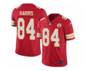 Men's Nike Kansas City Chiefs #84 Demetrius Harris Limited Red Rush NFL Jersey