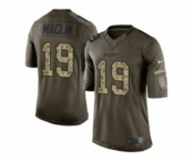 nike nfl jerseys kansas city chiefs #19 maclin army green[nike Limited Salute To Service][maclin]