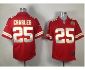nike nfl jerseys kansas city chiefs #25 charles red[nike limited patch A]