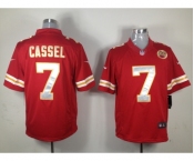 nike nfl jerseys kansas city chiefs #7 cassel red[nike limited patch A]
