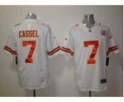 nike nfl jerseys kansas city chiefs #7 cassel white[nike limited]