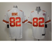nike nfl jerseys kansas city chiefs #82 bowe white[nike limited patch A]