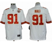 nike nfl jerseys kansas city chiefs #91 hali white[nike limited]