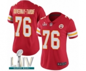 Women's Kansas City Chiefs #76 Laurent Duvernay-Tardif Red Team Color Vapor Untouchable Limited Player Super Bowl LIV Bound Football Jersey