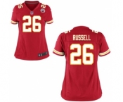 Women's Nike Kansas City Chiefs #26 KeiVarae Russell Red Team Color NFL Jersey