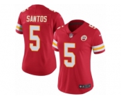 Women's Nike Kansas City Chiefs #5 Cairo Santos Limited Red Rush NFL Jersey