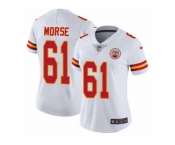 Women's Nike Kansas City Chiefs #61 Mitch Morse Vapor Untouchable Limited White NFL Jersey