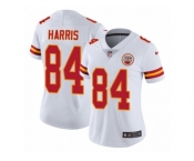 Women's Nike Kansas City Chiefs #84 Demetrius Harris Vapor Untouchable Limited White NFL Jersey