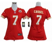 nike women nfl jerseys Kansas City Chiefs #7 Matt Cassel Red[nike]