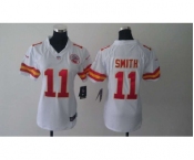 nike women nfl jerseys kansas city chiefs #11 smith white[nike]