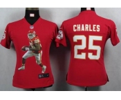 nike women nfl jerseys kansas city chiefs #25 charles red[portrait fashion]
