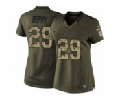 nike women nfl jerseys kansas city chiefs #29 berry army green[nike Limited Salute To Service]