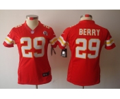 nike women nfl jerseys kansas city chiefs #29 berry red[nike limited