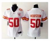nike women nfl jerseys kansas city chiefs #50 houston white[nike][houston]