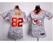 nike women nfl jerseys kansas city chiefs #82 bowe[fem fan zebra]