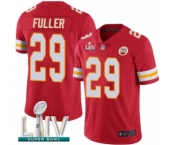 Youth Kansas City Chiefs #29 Kendall Fuller Red Team Color Vapor Untouchable Limited Player Super Bowl LIV Bound Football Jersey