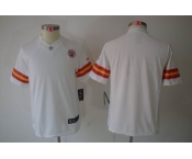 nike youth nfl jerseys kansas city chiefs blank white[nike limited]