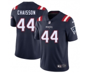 Men's New England Patriots #44 K'Lavon Chaisson Navy 2025 Vapor Limited Football Stitched Jersey