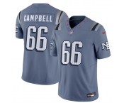 Men's New England Patriots #66 Will Campbell 2025 F.U.S.E. “Rivalries” Vapor Limited Football Stitched Jersey