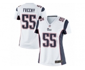 Women's Nike New England Patriots #55 Jonathan Freeny Limited White NFL Jersey