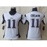 nike women nfl jerseys new england patriots #11 edelman white[nike]