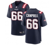 Youth New England Patriots #66 Will Campbell Nike Navy Limited Jersey