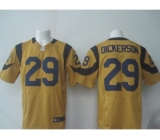 nike nfl jerseys st. louis rams #29 eric dickerson yellow[Elite]
