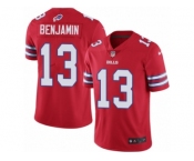 Men Nike Buffalo Bills #13 Kelvin Benjamin Elite Red Rush Vapor Untouchable NFL Jersey