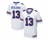 Men Nike Buffalo Bills #13 Kelvin Benjamin Elite White NFL Jersey