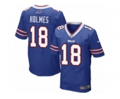 Men Nike Buffalo Bills #18 Andre Holmes Elite Royal Blue Team Color NFL Jersey