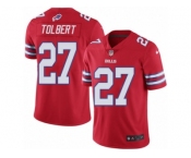 Men's Nike Buffalo Bills #27 Mike Tolbert Elite Red Rush NFL Jersey
