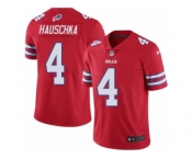 Men's Nike Buffalo Bills #4 Stephen Hauschka Elite Red Rush NFL Jersey