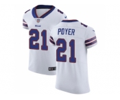 Nike Buffalo Bills #21 Jordan Poyer White Men Stitched NFL Vapor Untouchable Elite Jersey