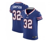 Nike Buffalo Bills #32 O. J. Simpson Royal Blue Team Color Men Stitched NFL Vapor Untouchable Elite Jersey