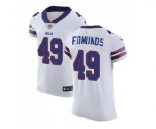 Nike Buffalo Bills #49 Tremaine Edmunds White Men Stitched NFL Vapor Untouchable Elite Jersey
