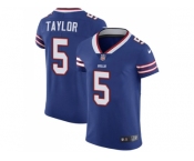 Nike Buffalo Bills #5 Tyrod Taylor Royal Blue Team Color Men Stitched NFL Vapor Untouchable Elite Jersey