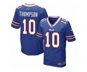 Men Nike Buffalo Bills #10 Deonte Thompson Elite Royal Blue Team Color NFL Jersey