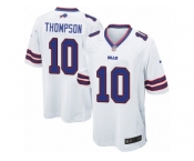 Men Nike Buffalo Bills #10 Deonte Thompson Game White NFL Jersey