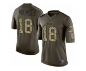 Men Nike Buffalo Bills #18 Andre Holmes Limited Green Salute to Service NFL Jersey Men Nike Buffalo Bills #18 Andre Holmes Limited Green Salute to Service NFL Jersey